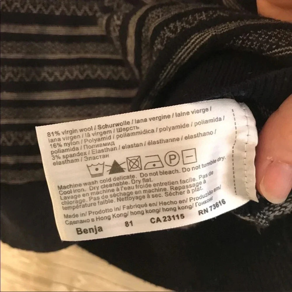 Hugo Boss Benja Virgin Wool Blend Sweater - Picture 5 of 5